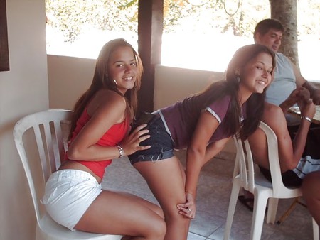 Bikini teens in Brazil