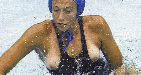 Water Polo nip slips