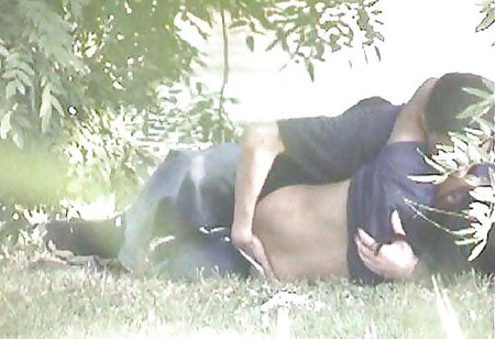 turk gizli cekim parkta yiyisme