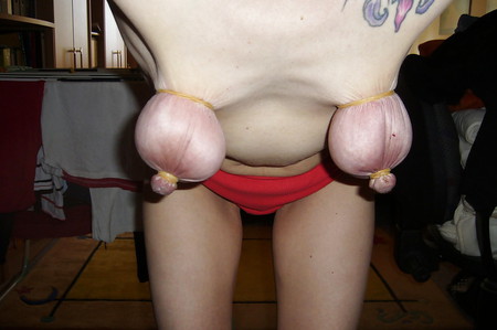 extreme Saggy Tits Bondage extrem schlaffe Titten