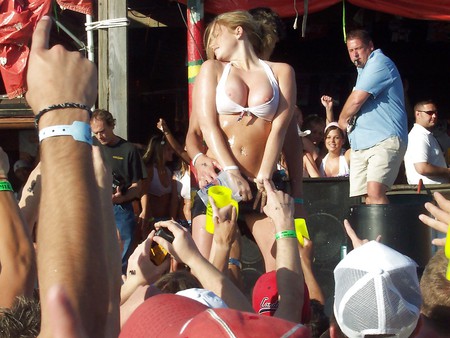 Lots of Flashing Babes and Public Nudity