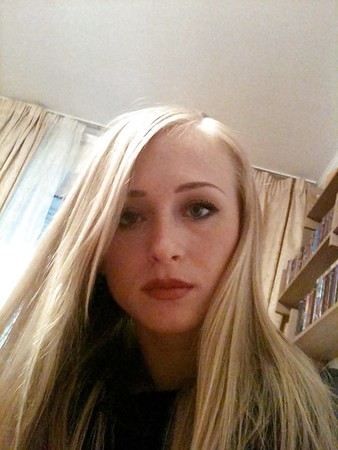 Petite Blonde Nude And Spreading