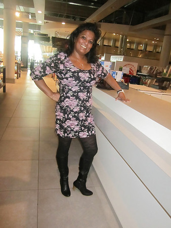 Aisha big tits and nice legs mature mom from facebook.