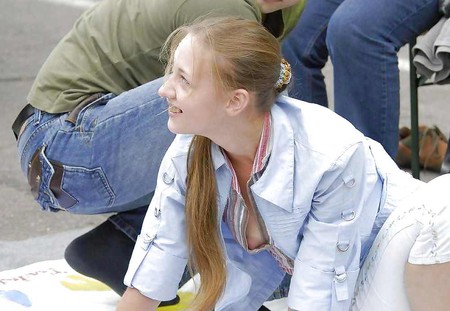 Downblouse and Nipple Slip 2