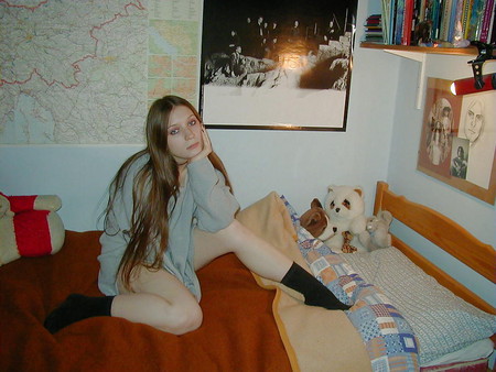 AMATEUR EX GF LEGS flat chest teen redhead (WheelSex)