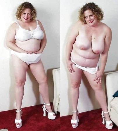 Bbw dressed undressed 3.