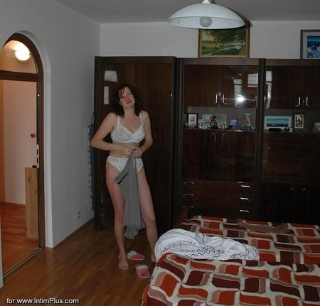 Nice MILF with huge tits and bush