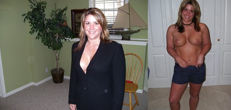 Dressed Undressed Wives and Milfs 9