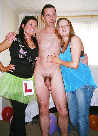 Women and cock 11 - Real CFNM  party (art class)