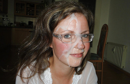 Cum on glasses, facials, cum, cum, cum.