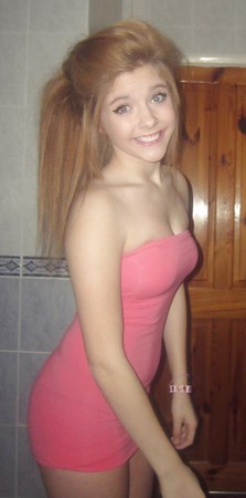 sexy Facebook teens in Micro Dress