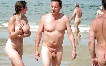 Couple loved the beach 1.