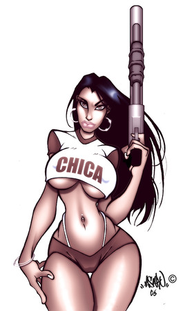 Sexy Black Women. The Block and Deviant Arts chicks 70