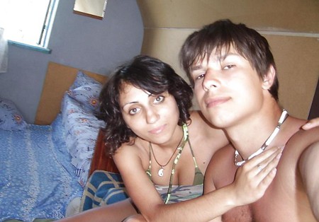 Sweet Amateur Teen Couple - Turkish girl and Russian boy