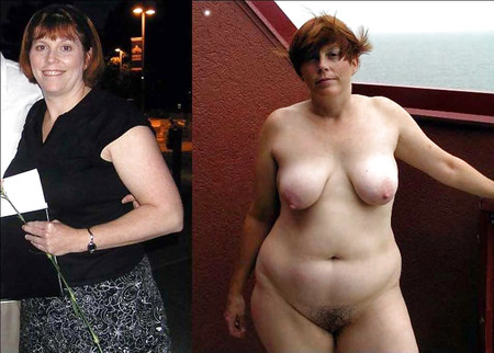 Dressed Undressed! Hairy mature mixed!