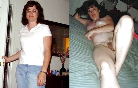 Dressed Undressed! Hairy mature mixed!