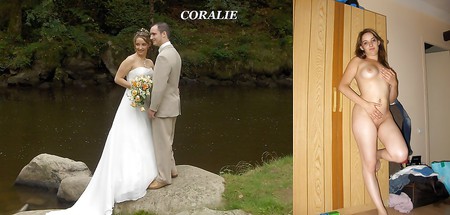 Real Amateur Brides Dressed Undressed