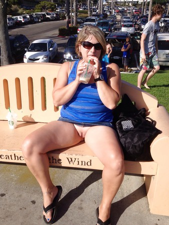 Upskirt Flashing #rec Amateur showing pussy PublicNudity 14