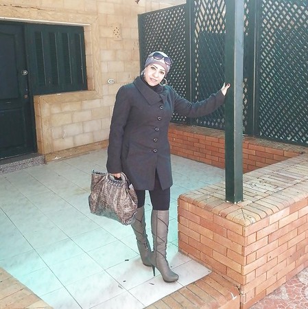 my son's sexy arab hijab teacher