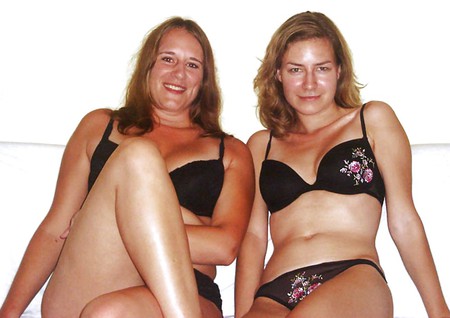 Private holiday pictures of two horny German sluts
