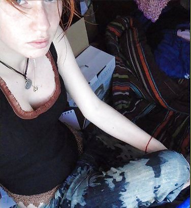 Cute Ginger Teen Selfie
