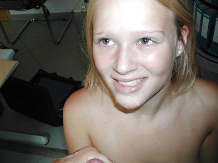 Teen fucked and facial