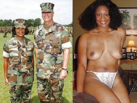 Clothed and Nude 5  Ebony Women