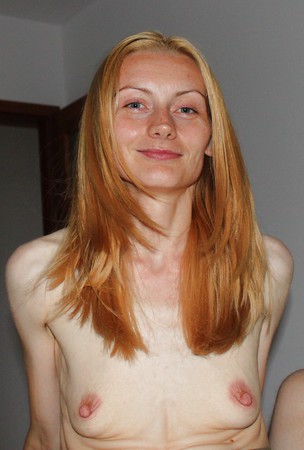 Sexy mature with saggy tits