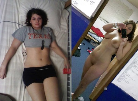 Amateur Wives and Girlfriends - Dressed Undressed 3