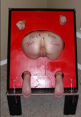 sluts with signs and body writing