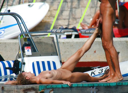 BIG COCKS Beach Voyeur November 2014--MOE