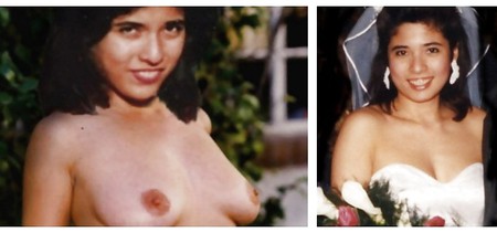 Real Amateur Brides Dressed Undressed 15