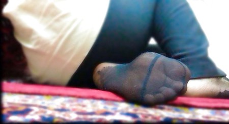 Hijab Turban nylon feet