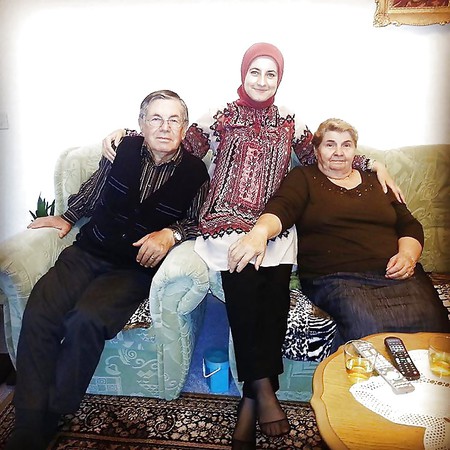 Hijab feet turban nylon 6867