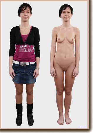 Amateur Girls Dressed and Undressed 116