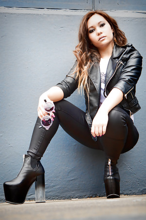 Girls in Leather and Boots part 4