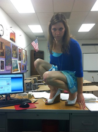 Hot Teacher makes Pics for Student (non-nude) Part 2