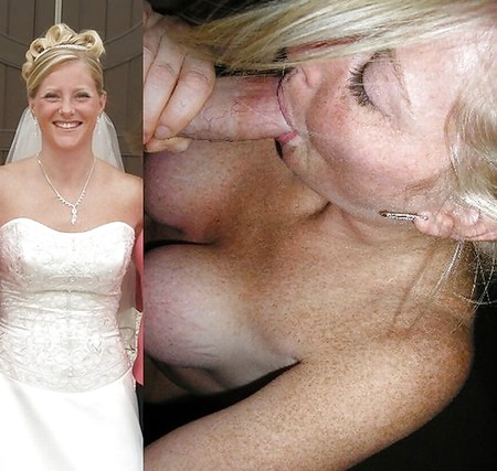 Blushing Brides Then Cocksuckers - Amateurs Doing Fine!