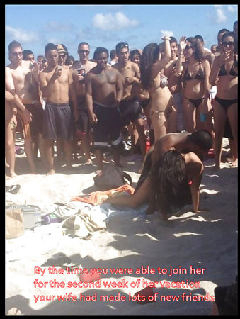 White wives on vacation - 3