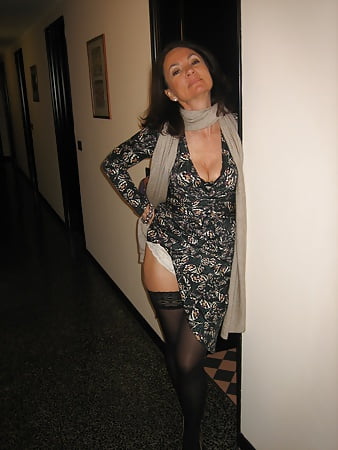 Amateur mature ladies wearing white panties 2.