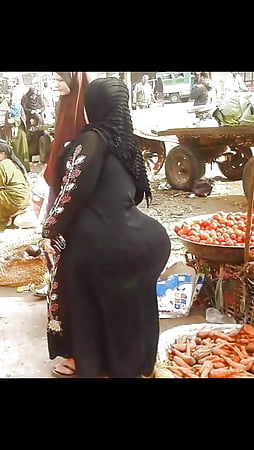arab abaya hijab ass