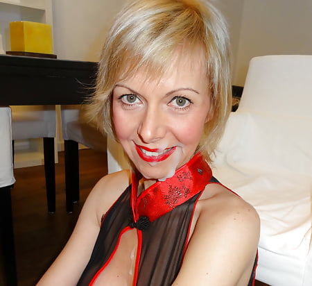 let the mom clean!!  mature facials