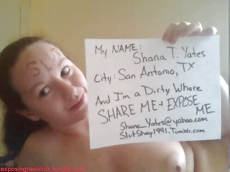 degraded whores (mostly amateur)