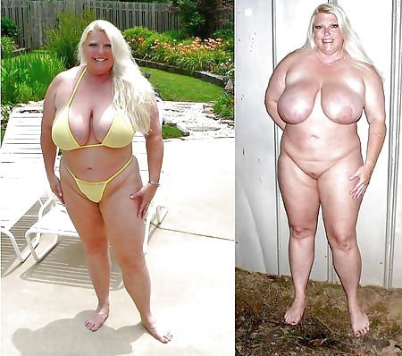 Clothed and nude 168 - Milfs & Matures