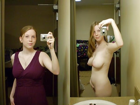 Dressed, Undressed Selfies Girls
